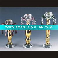 Wholesale Fashion glass candle stand CT-5