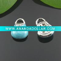 Wholesale fashion enamel bag charms, fashion children ornaments