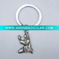 Wholesale personalized zinc alloy keyring