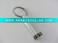 Wholesale Personalize bullet keychain