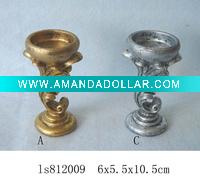Wholesale poly candle holder,christmas gift, christmas decoration, christmas craft , x-mas ornament, x-mas gift