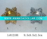 Wholesale poly candle holder,christmas gift, christmas decoration, christmas craft , x-mas ornament, x-mas gift