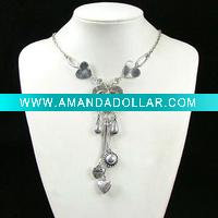 Wholesale Personalized Rhinestone Pendant Necklace NKE7928