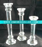 candle holder , crystal material