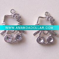 Wholesale fashion cat charms, lovely children jewelry