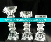 Wholesale craft candle holder , crystal decoration