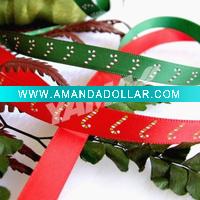 Christmas ornament ribbon