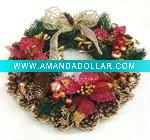 Wholesale ornament christmas wreath