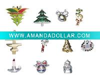 Wholesale Alloy Christmas pendant