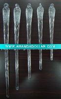 Wholesale Glass christmas ornament icicle