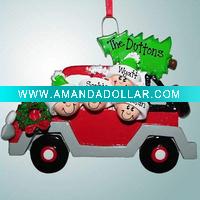 Wholesale polyresin personalized ornament, resin personalized ornaments