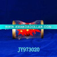 Glass tealight holder