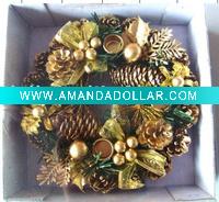 craft candle holder, christmas gift