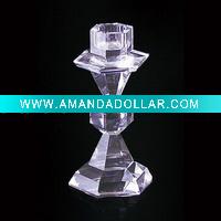 crystal candleholder ,candler , glass candle holder(JDZT-055)