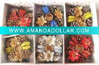 Wholesale handcraft candle holder, christmas gift