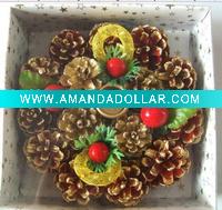 Wholesale handcraft candle holder, christmas gift