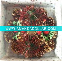 carft candle holder, christmas decorative