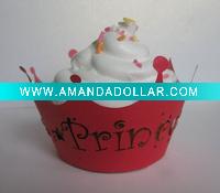 Wholesale Custom Color Cupcake Wrappers - presses-blue
