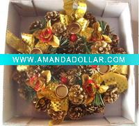 Wholesale Craft candle holder, Christmas decorative