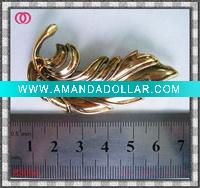 Wholesale New Jewelry For Christmas Gift Fabulous Leaf Brooch Pin