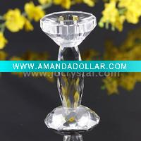 crystal candlestick,crystal candle holder