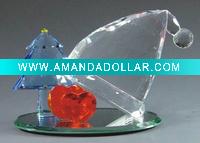 Crystal Christmas Ornament