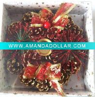Wholesale decorative candle holder, christmas decorative