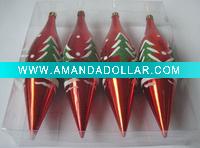 plastic christmas ornament