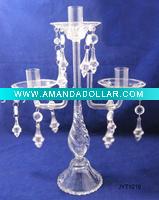 Glass candlestick T1019