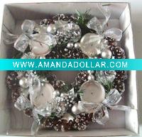 Wholesale christmas candle holder, christmas gift