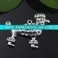 Wholesale fashion dog charms, fashion animal jewelry