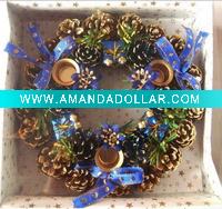 Wholesale christmas candle holder, christmas gift