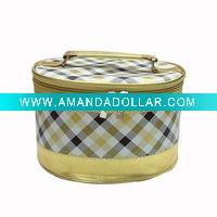 Wholesale Personalized Jacquard/PVC Cosmetic Bags BP477
