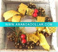 candle stand, christmas ornament