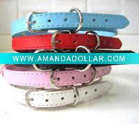 Wholesale leather dog collar