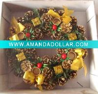 Wholesale candle stand, christmas ornament