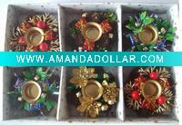 Wholesale candle stand, christmas ornament