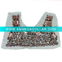 Wholesale Fashion Beaded Embroidery Collar For Women's CL2492