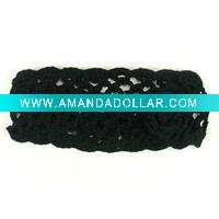 Latest Pattern Black Winter Wool Scarf For Women's SAF242