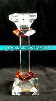 Wholesale glass candlestick