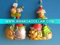 Wholesale Christmas Decoration Glass Ornament Christmas Tree Decorative Ornament