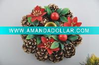 Holiday Decoration Candleholder