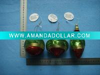 Wholesale USA popular red&green christmas foam ball ornament for 2011