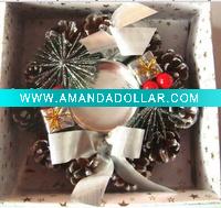 Wholesale christmas candlestick, christmas decorative