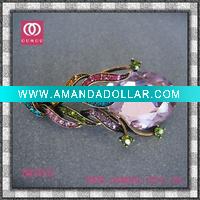 Jewelry For Christmas Gift Tulipa Rhinestone Brooch