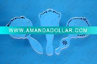 Wholesale Acrylic set of 3 handheld mirrors