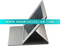 leatherette mirror