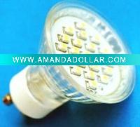 Wholesale 5050 SMD 18leds GU10 230V 1.2W led replacement 10w halogen bulb