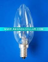 Wholesale 40w e14 C35 clear incandescent bulb/light/lamp 1000H