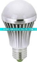 dimmable LED Globe Bulb 5w E27 replacement for 35w incandescent bulb aluminum base